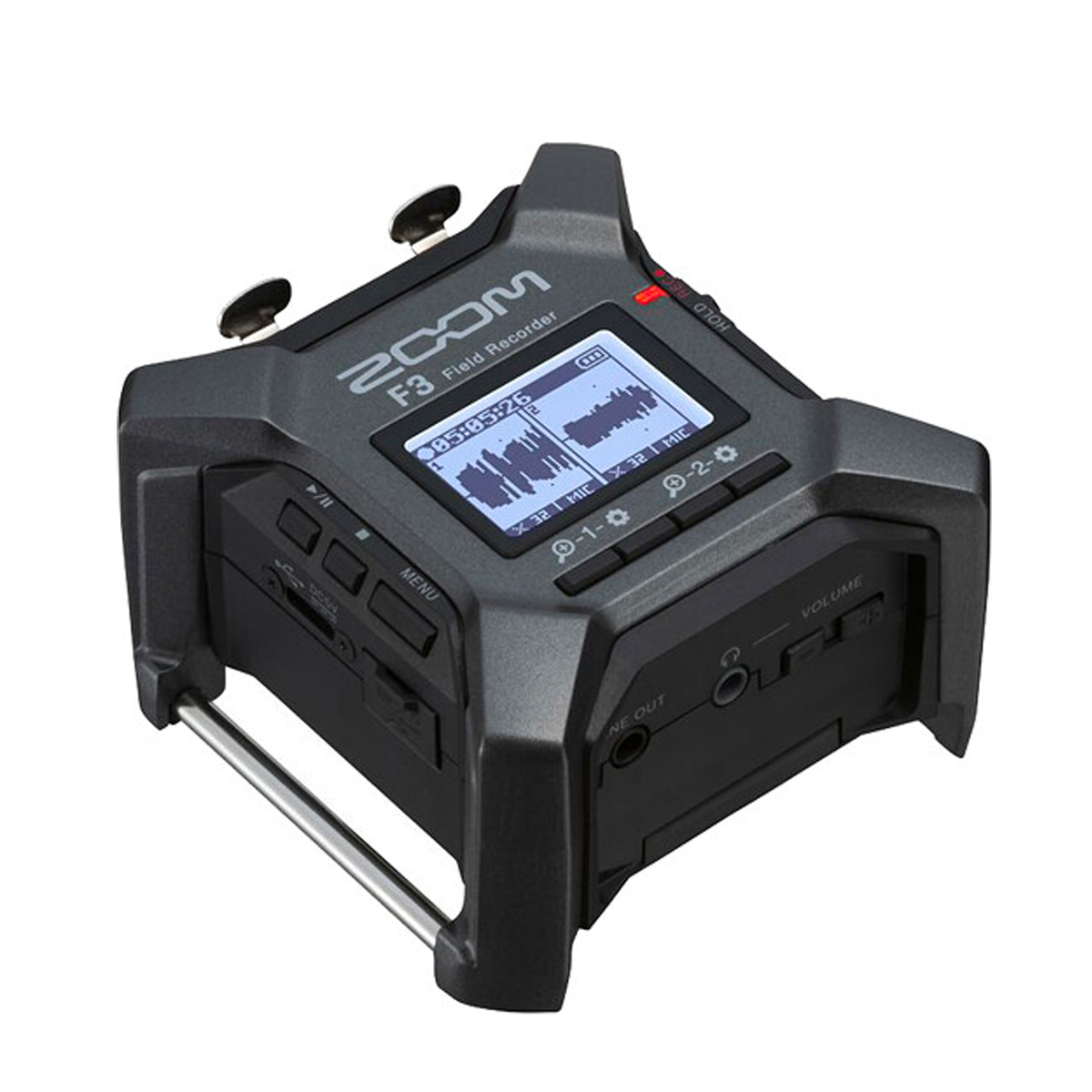 Zoom F3 フィールドレコーダー Zoom F3 2-Input / 2-Track Portable Field Recorder — Glazer's Camera