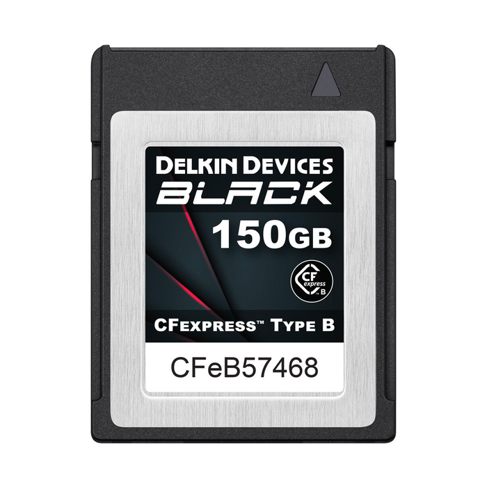 Delkin Devices BLACK CFexpress Type B Memory Card - 150GB