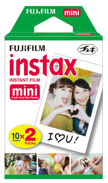 Produktionscenter Auto samfund Fujifilm Instax Mini Twin Pack Instant Film - 20 Exposures — Glazer's Camera
