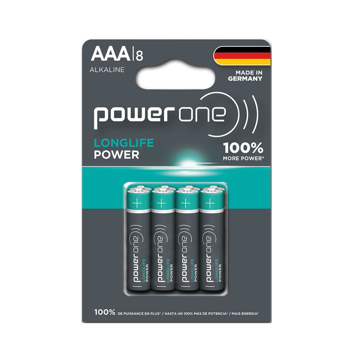 VARTA PowerOne Longlife Power AAA Battery (8-Pack)