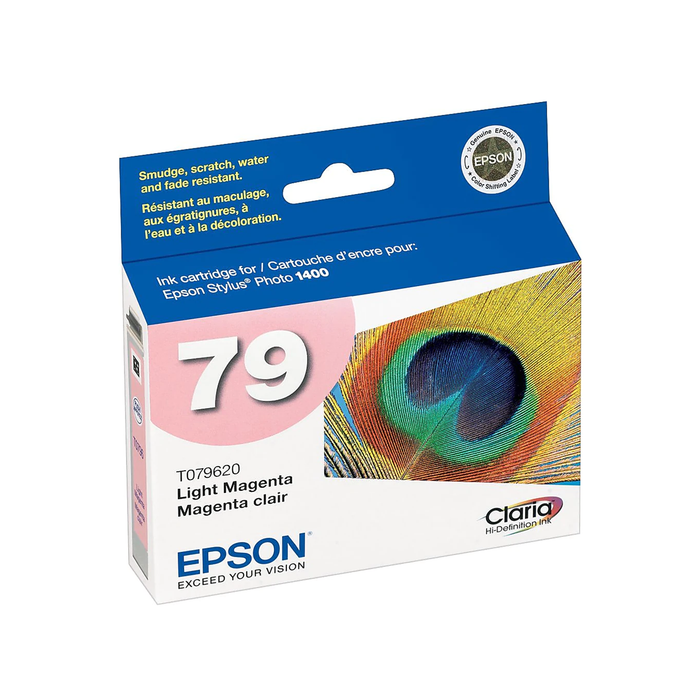 Epson 79 Light Magenta Ink Cartridge for Stylus 1400 & Artisan 1430 Printers