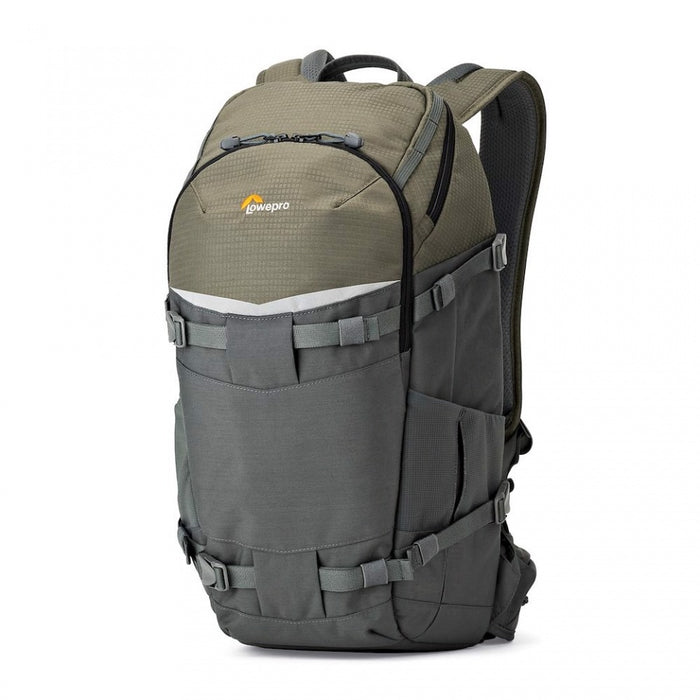 Lowepro Flipside Trek BP 350 AW Camera Backpack - Gray/Green