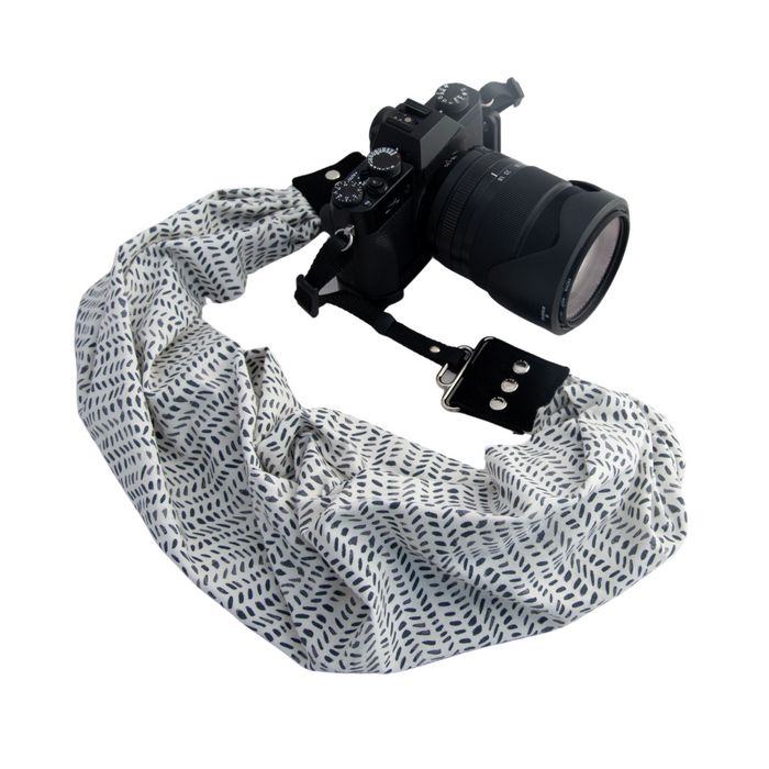 Capturing Couture Pocket Scarf Camera Strap - Kyla