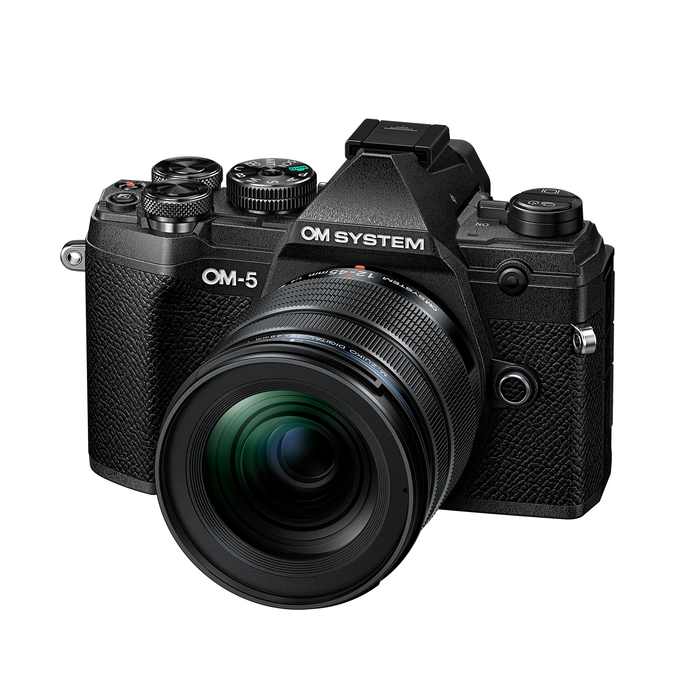 OM System OM-5 Mirrorless Camera Body with 12-45mm f/4 PRO Lens