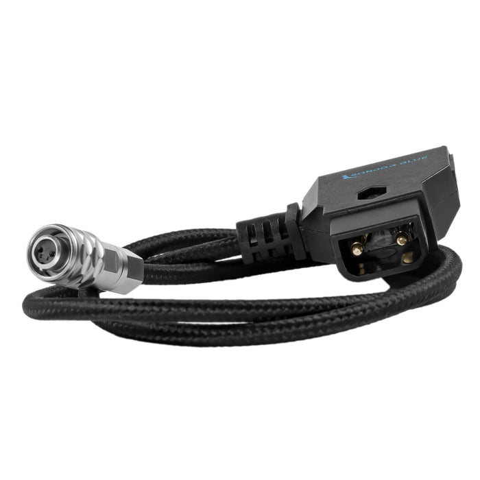 Kondor Blue D-Tap to 2-Pin Power Cable for Black Magic Pocket Cinema Camera 6K/4K - 20"