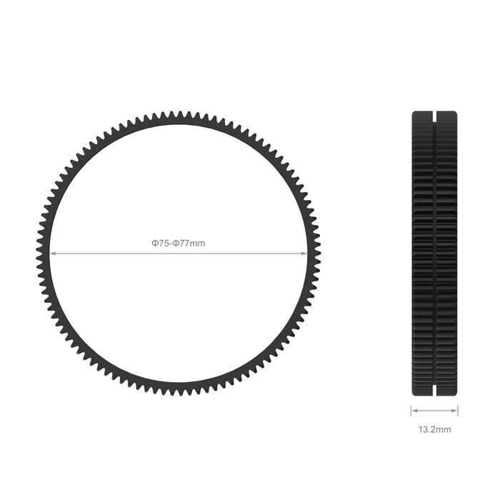 SmallRig Seamless Focus Gear Ring (75 to 77mm) 3294