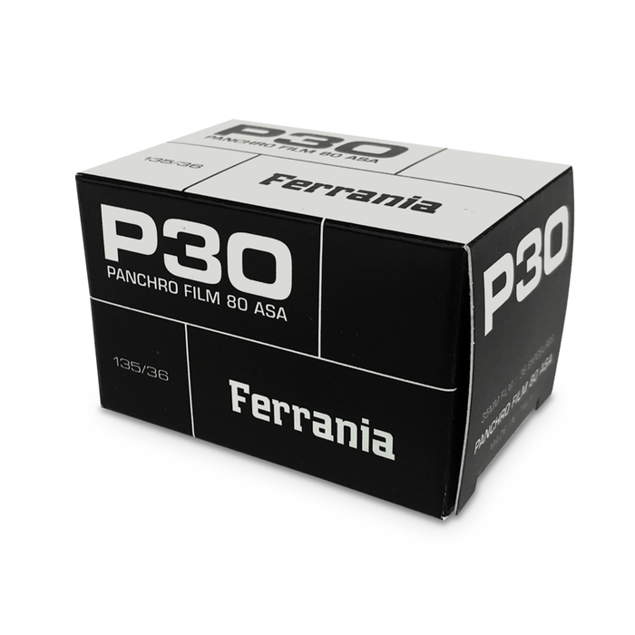 Ferrania P30 80 Black & White Negative - 35mm Film, 36 Exposures, Single Roll
