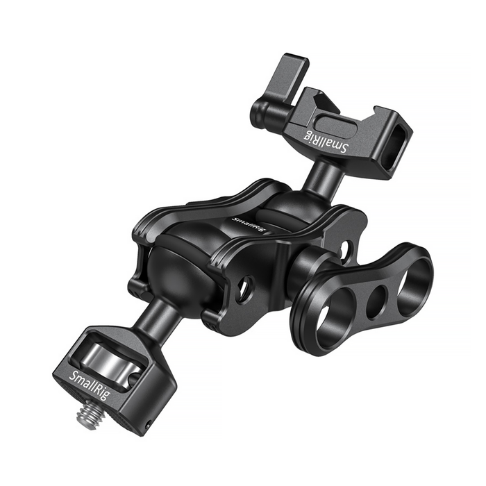 SmallRig Articulating Magic Arm with Dual Ball Heads with 1/4"-20 Screw and NATO Clamp 2071B