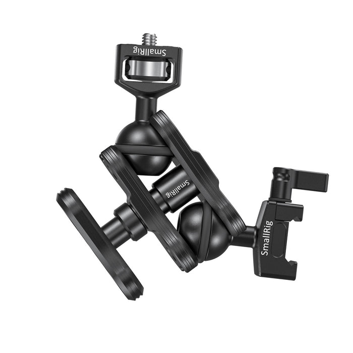 SmallRig Articulating Magic Arm with Dual Ball Heads with 1/4"-20 Screw and NATO Clamp 2071B