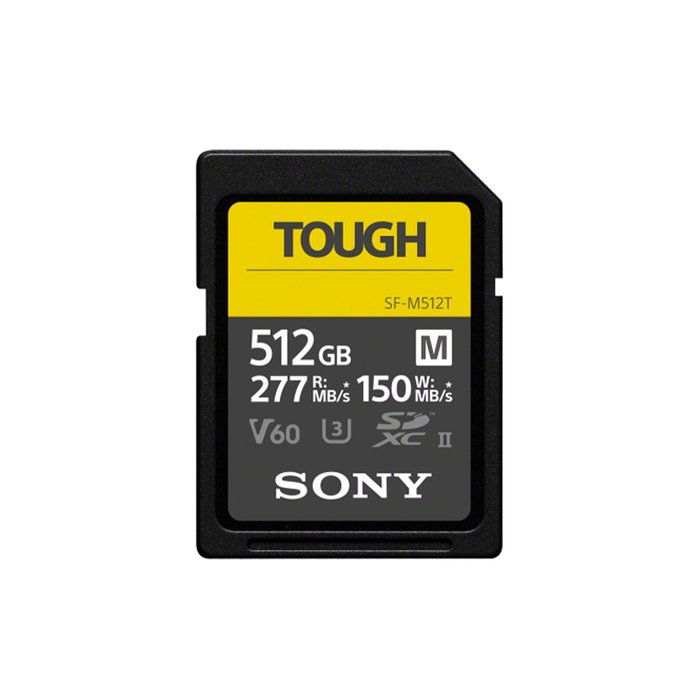 Sony 512GB TOUGH SF-M Series UHS-II SDXC Memory Card