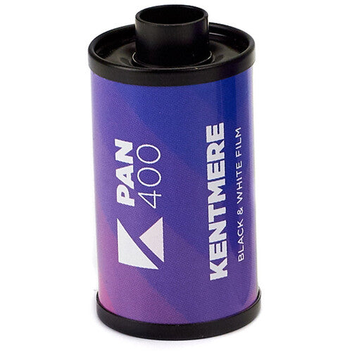 Kentmere Pan 400 Black & White Negative - 35mm Film, 24 Exposures, Single Roll