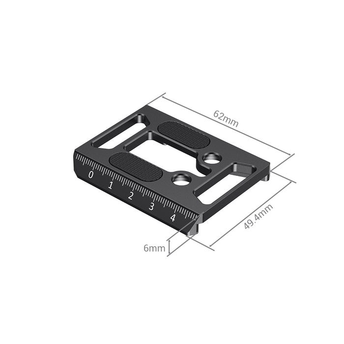 SmallRig Manfrotto 501PL-Type Quick Release Plate for Select Camera Cages APU2458