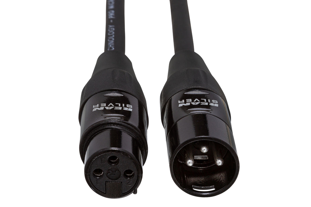 Hosa Pro REAN XLR Male to XLR Female Microphone Cable - 5'