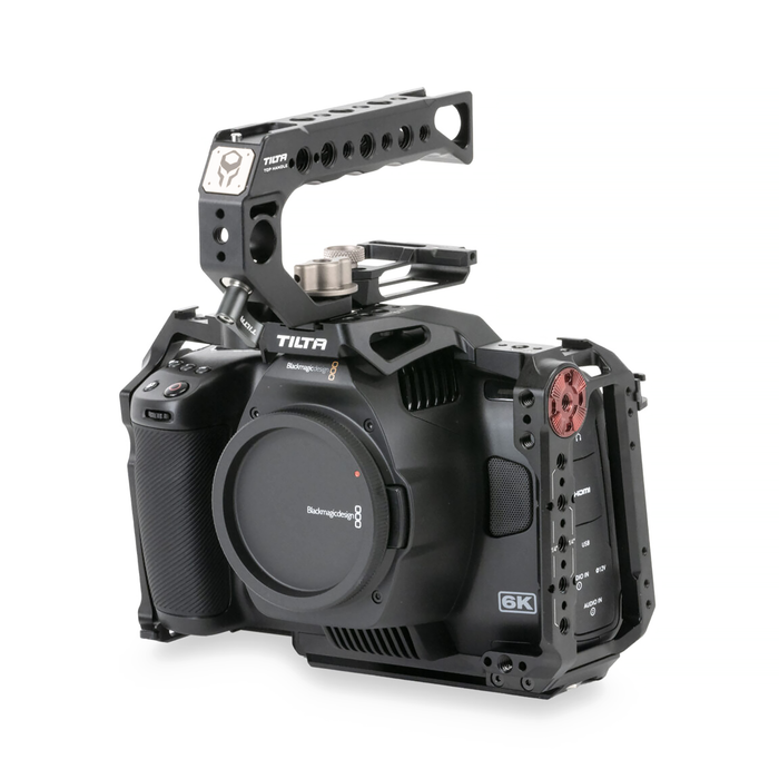 Tilta Camera Cage Basic Kit for Blackmagic Design Pocket Cinema Camera 6K Pro - Black