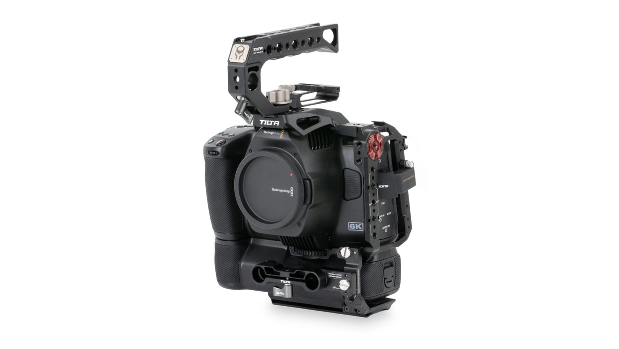 Tilta Camera Cage Basic Kit for Blackmagic Design Pocket Cinema Camera 6K Pro - Black
