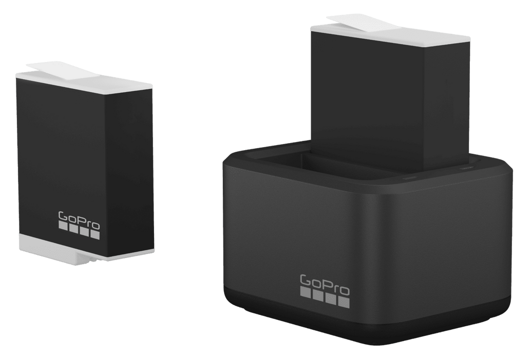 GoPro Dual Battery Charger with Two Enduro Batteries for HERO9/10