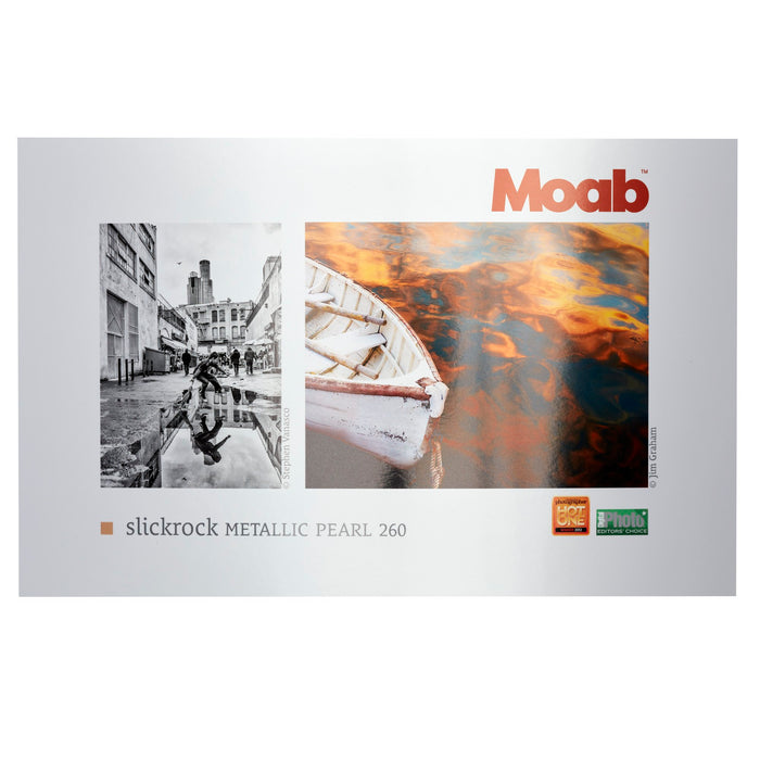Moab Slickrock Metallic Pearl 260, 13" x 19" - 25 Sheets