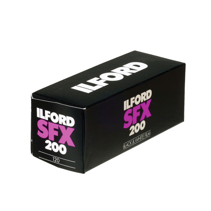 Ilford SFX 200 Black & White Negative - 120 Film, Single Roll