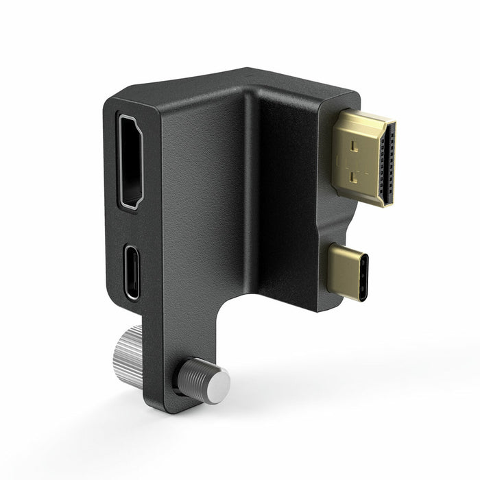 HDMI/USB Type-C Right-Angle Adapter for 4K Camera Cage — Camera