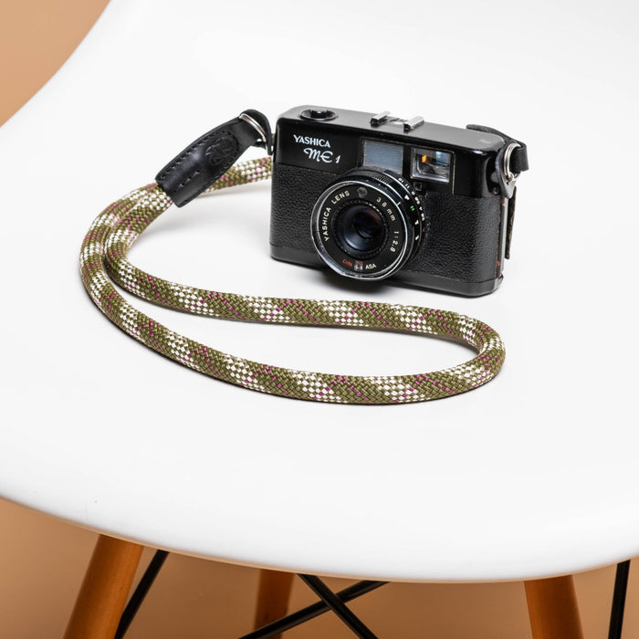 Cooph Rope Camera Strap, 45.3" - Plaid Olive