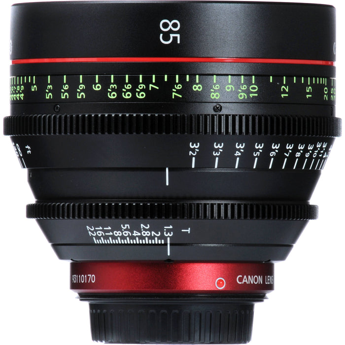 Canon CN-E 85mm T1.3 L F Cinema Prime - EF Mount Lens