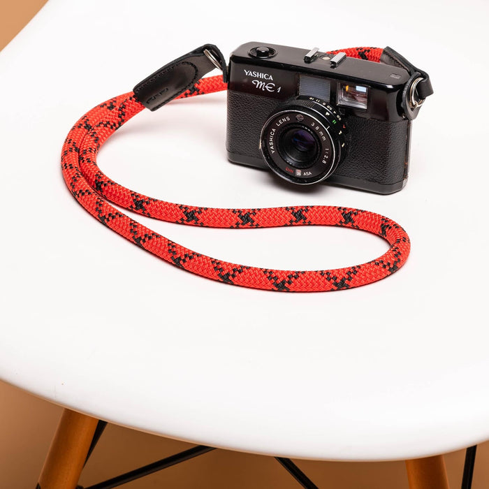 Cooph Rope Camera Strap, 45.3" - Duotone Red