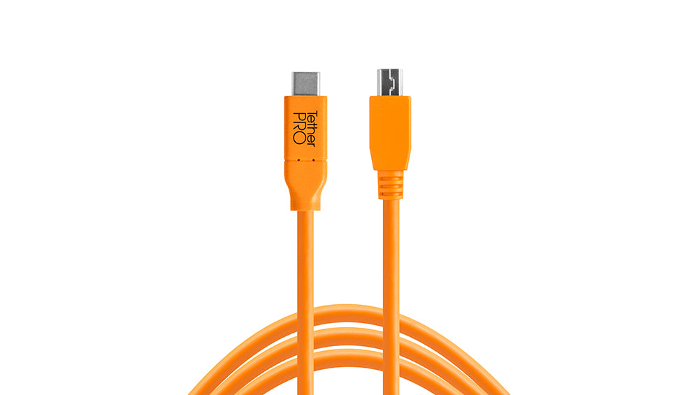 TetherTools Tether Pro USB-C to USB 2.0 Micro-B 5-Pin cable