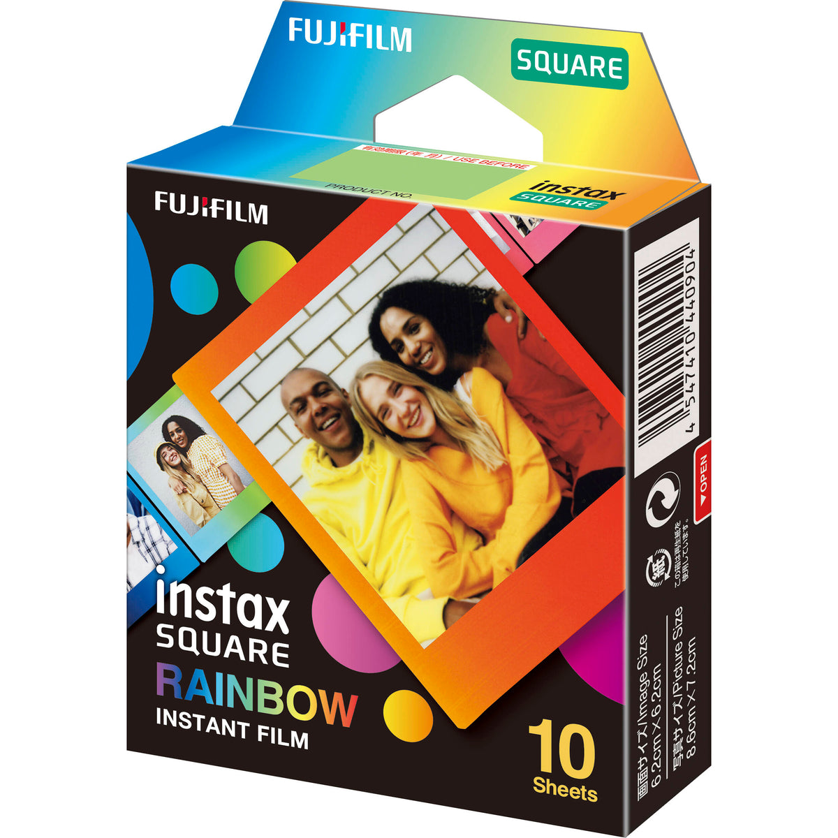 Fujifilm Instax Square Rainbow Instant - 10 Exposures — Glazer's Camera