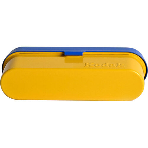 Kodak Steel Film Case, 35mm - Yellow/Blue