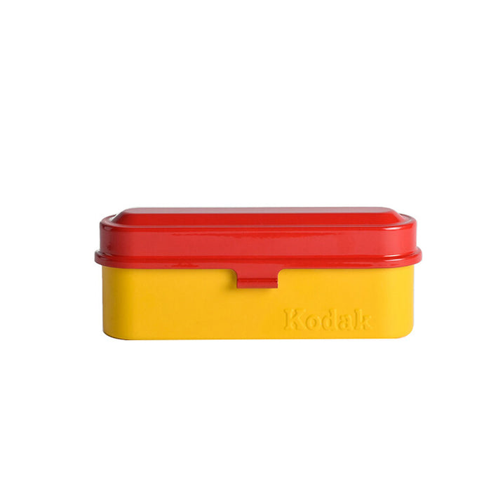 Kodak Steel Film Case, 35mm - Yellow/Red