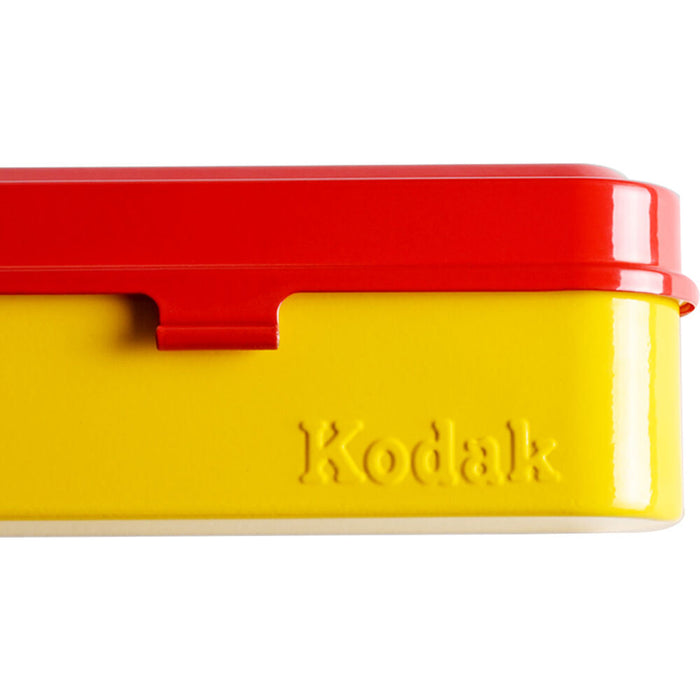 Kodak Steel Film Case, 35mm - Yellow/Red