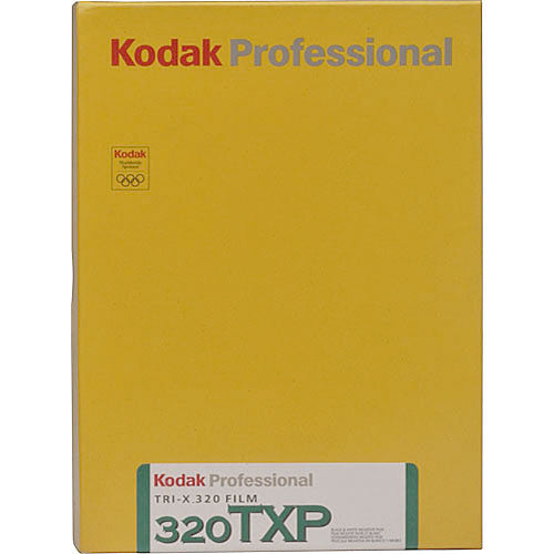 Kodak Professional Tri-X 320 Black & White Negative - 8 x 10" Film, 10 Sheets