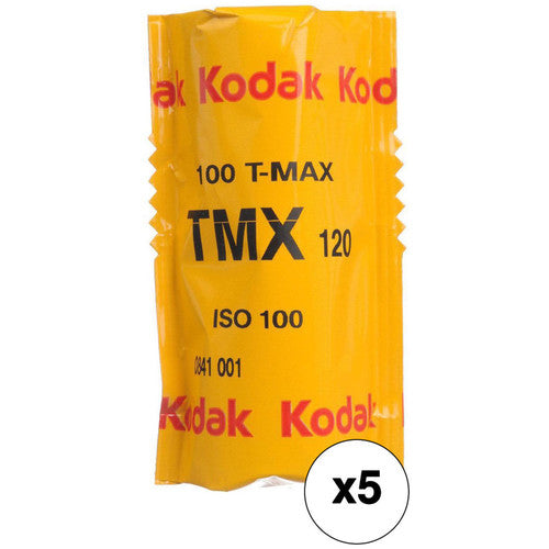 Kodak Professional T-MAX 100 Black & White - 120 Film, Single Roll (no box)