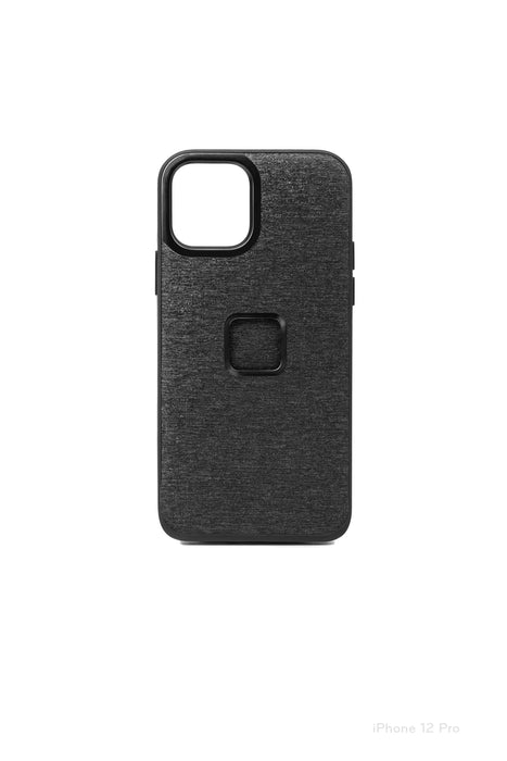 Peak Design Mobile Everyday Fabric Case for iPhone 12 & 12 Pro - 6.1" - Charcoal