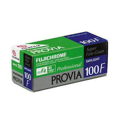 Fujifilm Fujichrome Provia 100F Professional RDP-III Color Transparency Film - 120 Film, Single Roll