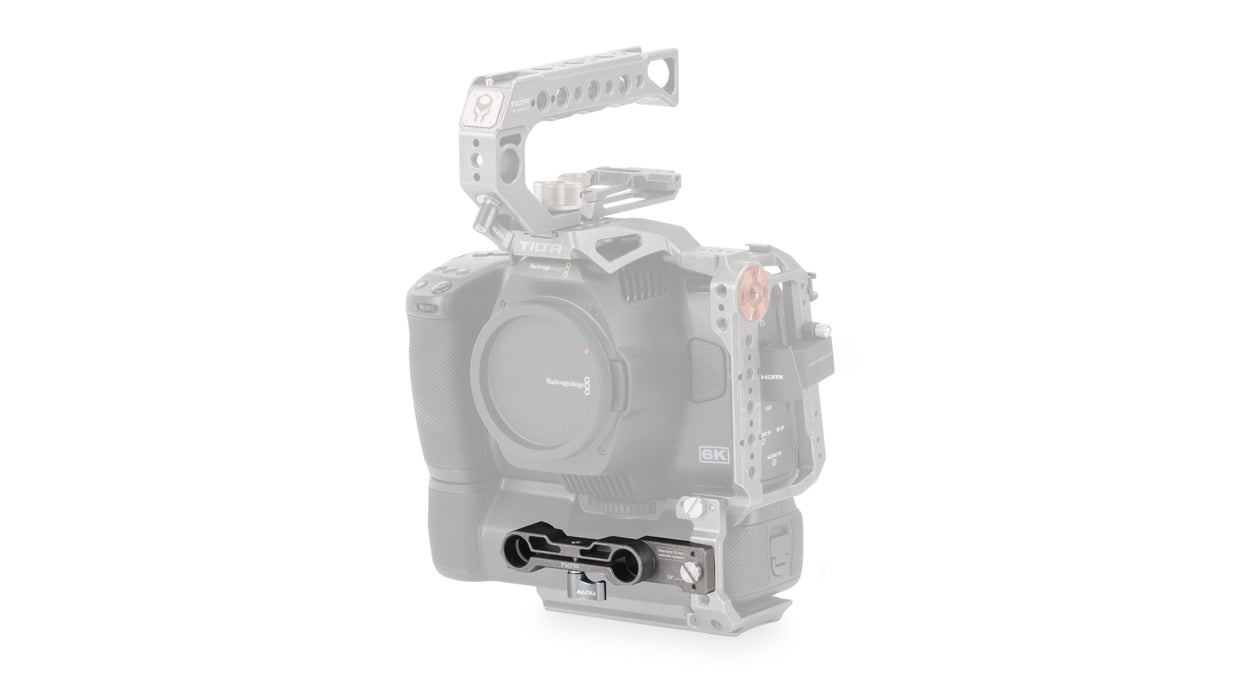 Tilta 15mm Rod Holder for Blackmagic Design Pocket Cinema Camera 6K Pro - Tactical Gray