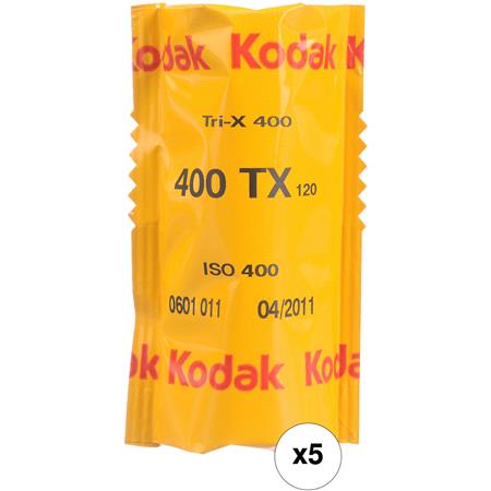 Kodak Professional Tri-X 400 Black & White Negative - 120 Film, Single Roll