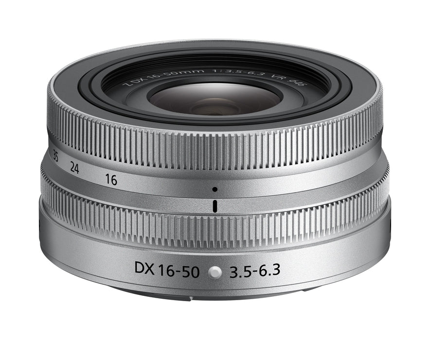 Nikon Z DX 16-50mm f/3.5-6.3 VR Silver Lens