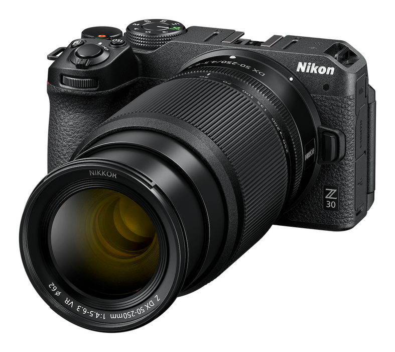 Nikon Z30 Mirrorless Camera with 16-50mm VR and 50-250mm VR Lenses Nikon Z30 Mirrorless Camera with 16-50mm VR and 50-250mm VR Lenses