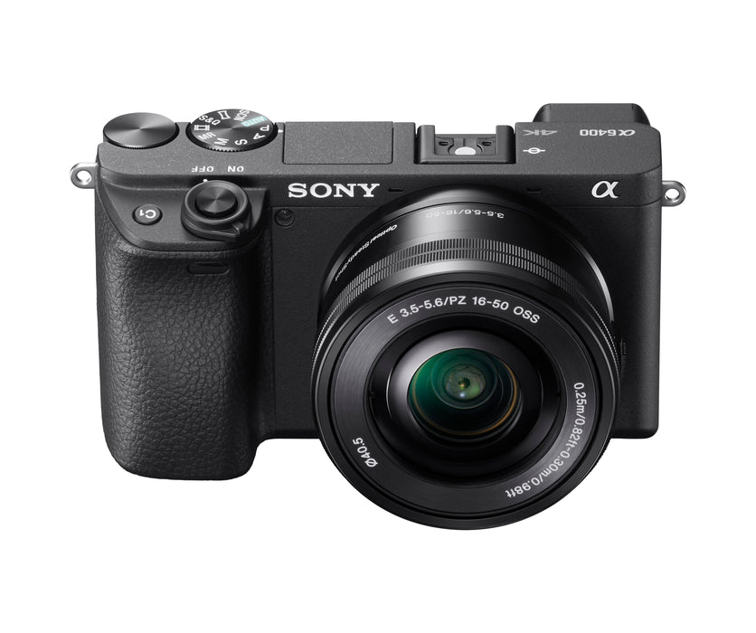 Sony Alpha a6400 Mirrorless Camera with 16-50mm Lens — Glazer's Camera