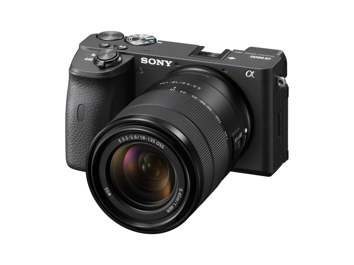 Sony Alpha a6600 Mirrorless Camera with 18-135mm Lens — Glazer's