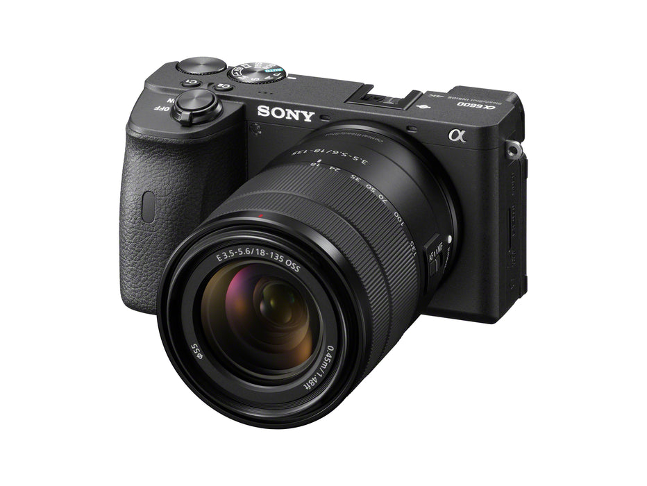 Sony Alpha a6600 Mirrorless Camera with 18-135mm Lens