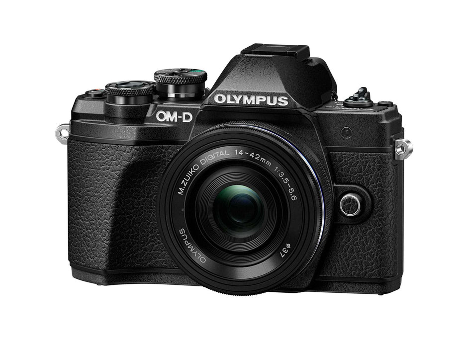 Olympus OM-D E-M10 MKIII Camera with 14-42mm Lens - Black