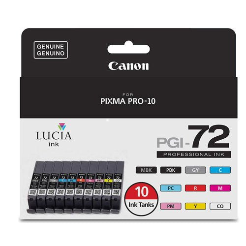 Canon PGI-72 10-Color Ink Set
