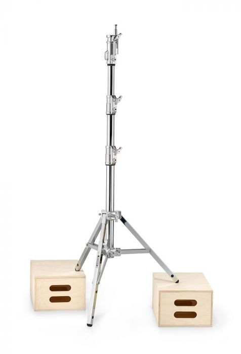 Avenger Combo Steel Stand 10 with Leveling Leg (Chrome-plated, 3.3')