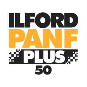 Ilford Pan F Plus 50 Black & White Negative -  120 Film, Single Roll