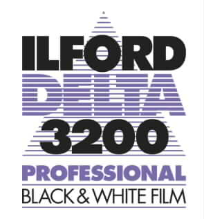 Ilford Delta 3200 Professional Black & White Negative - 35mm Film, 36 Exposures, Single Roll