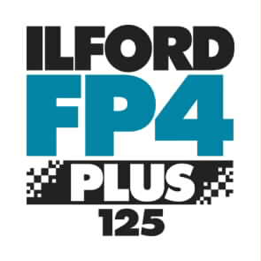 Ilford FP4 Plus 125 Black & White Negative-  120 Film, Single Roll