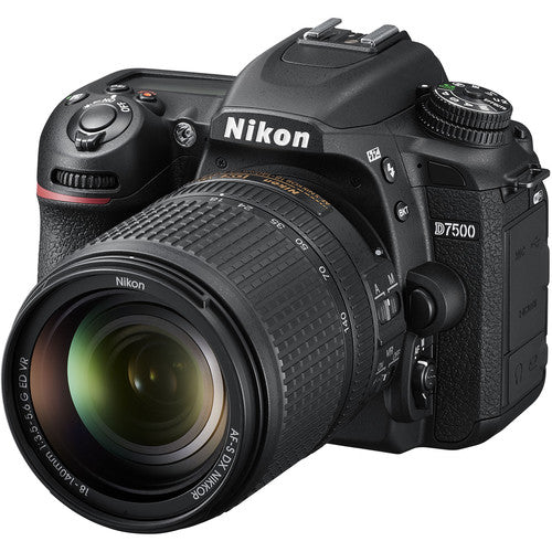 Nikon D7500 with 18-140mm VR Lens