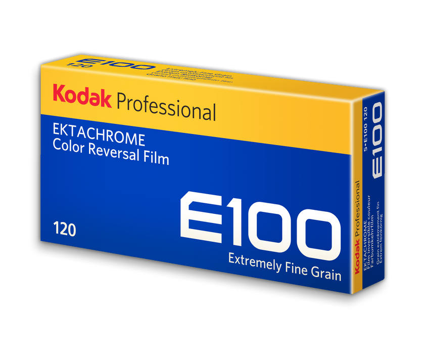 Kodak Professional Ektachrome E100 Color Transparency - 120 Film, 5 Pack